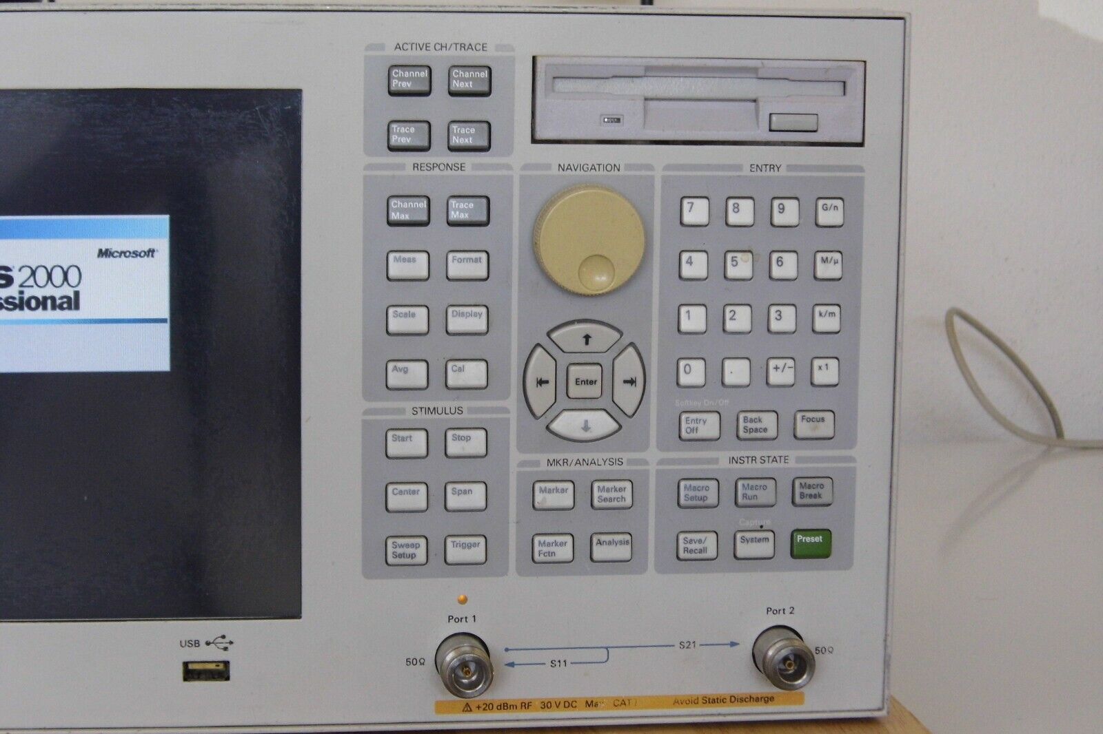 Agilent / HP E5062A 3GHz Network Analyzer w/Options 016, 100, 150 & 1E1 CAL'D! Agilent / HP E5062A 3GHz Network Analyzer w/Options 016, 100, 150 & 1E1 CAL'D!